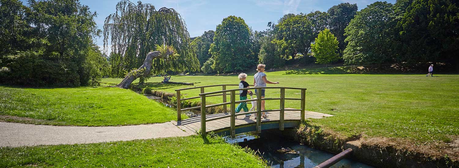 Alexandra Park in Hastings. Image from Jonny Thompson and 1066 Country Marketing.