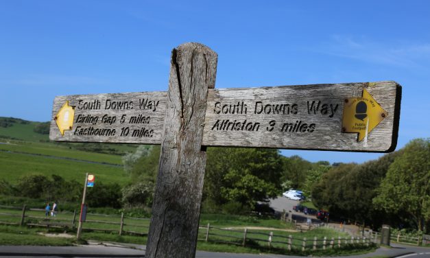 A walk in the Cuckmere Valley  – chalk horses, smugglers, and King Alfred the Great