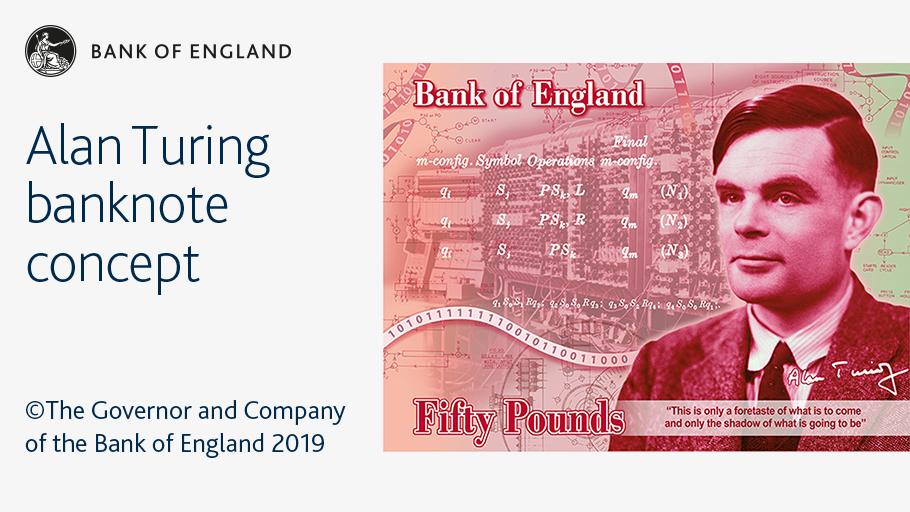 Banknote tribute for East Sussex’s code-breaking genius and father of modern computing