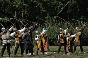 What's on this August: Medieval festival at Herstmonceux Castle.