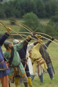 Archers at the Battle of Hastings