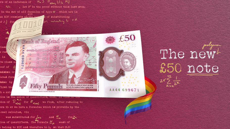 East Sussex genius Turing celebrated on new banknote