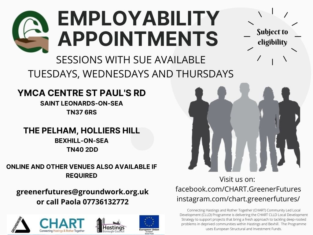 Employability Support with Sue - Hastings
