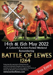 The Battle of Lewes re-enacted