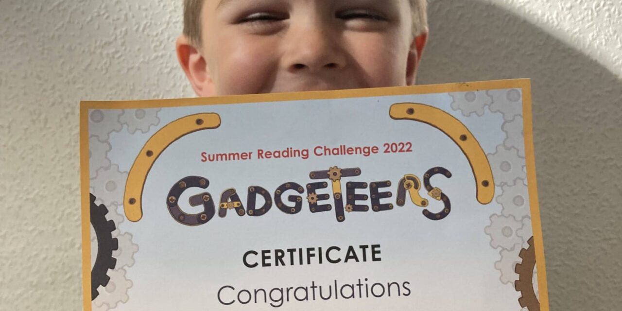 Join The Gadgeteers in this year’s Summer Reading Challenge