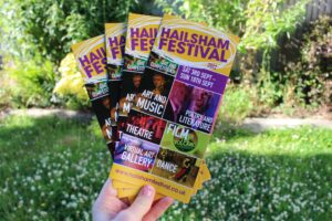 Hailsham Festival leaflets