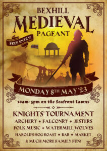 Bexhill medieval pageant poster