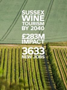 Front cover of the Wine Tourism plan