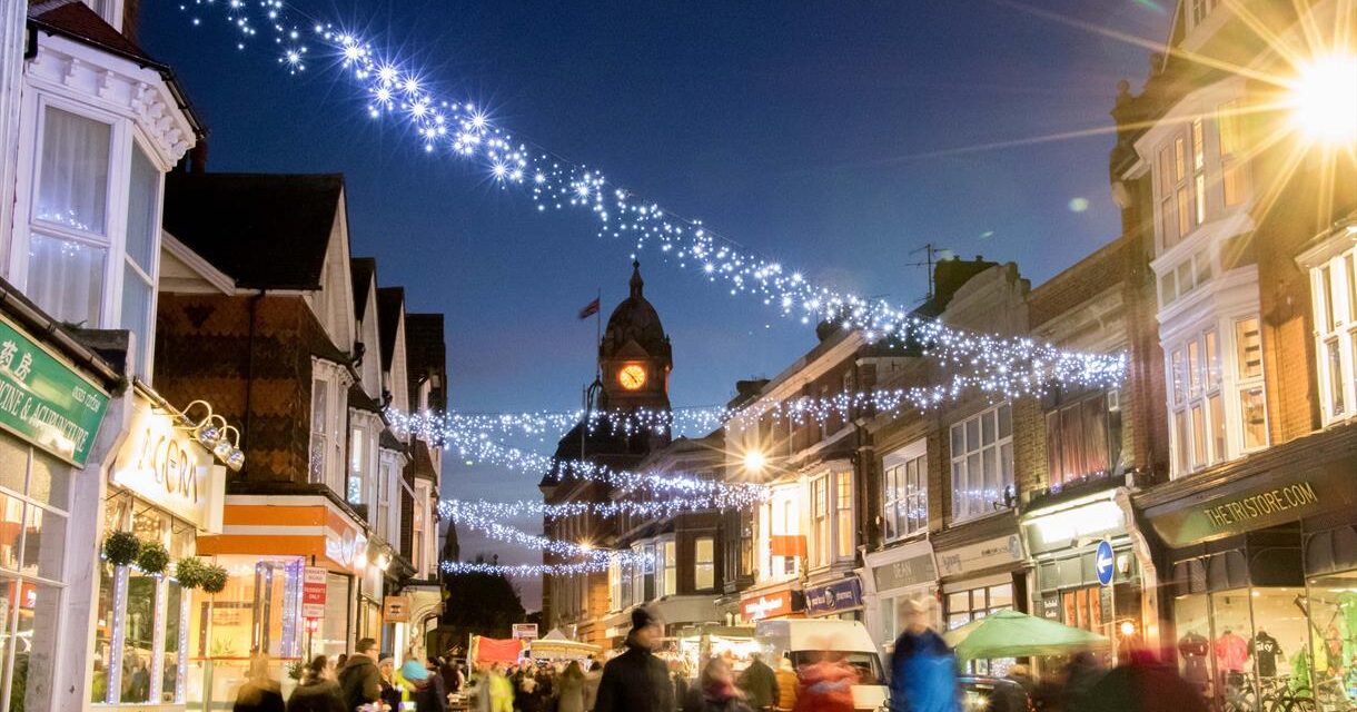 Christmas Lights Eastbourne, East Sussex