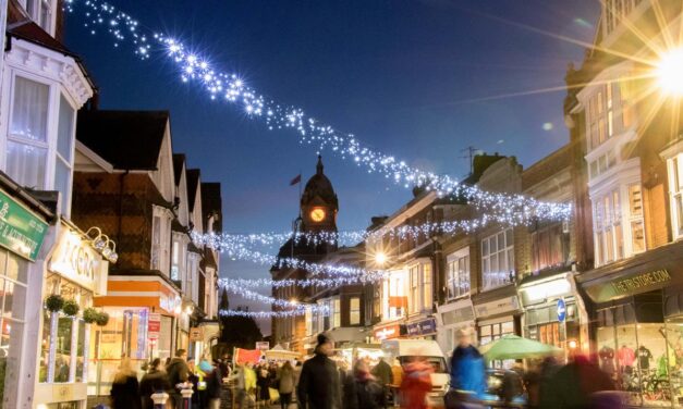 Christmas Lights Eastbourne, East Sussex