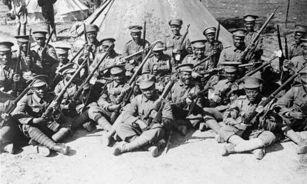 British West Indies Regiment in Seaford East Sussex