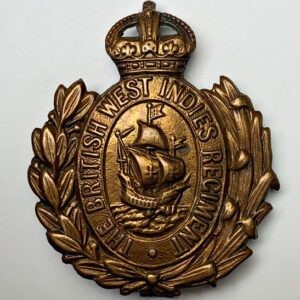 A photograph of the crest of the British West Indies Regiment