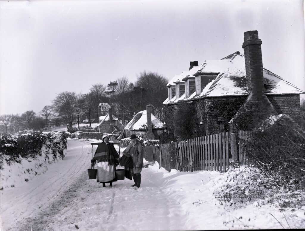 Snow in Rye, East Sussex