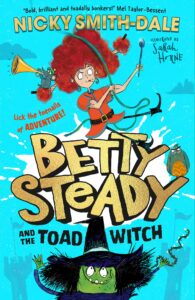 Book cover of Betty Steady and The Toad Witch