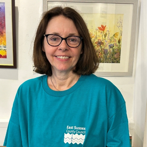 Lisa ESCC volunteer