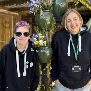 Cai and Hayley - ESCC volunteers