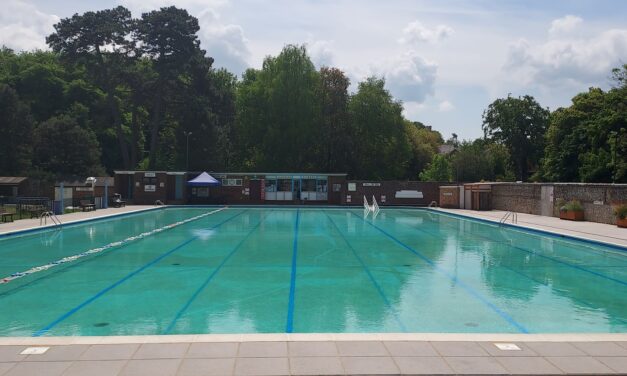 Pells Pool cold water swimming facility
