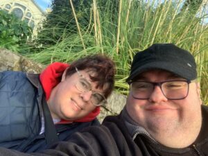 Ruth and Mikey speak for Learning Disability Week