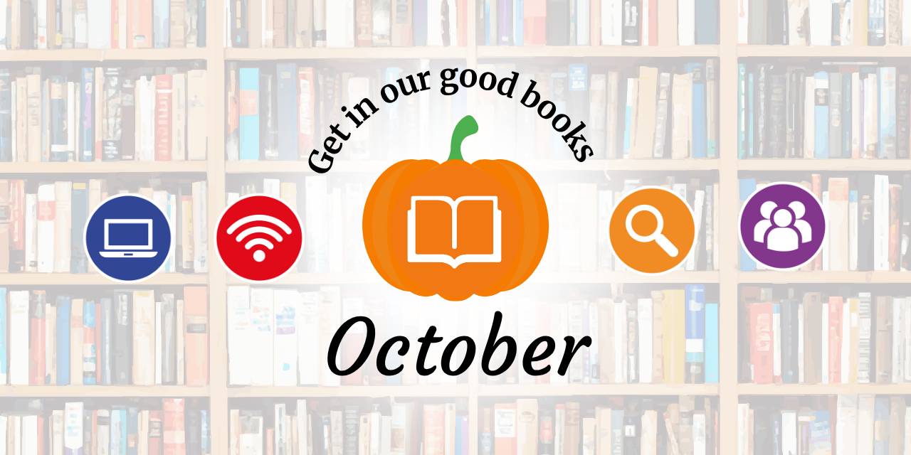 Get in our good books this October