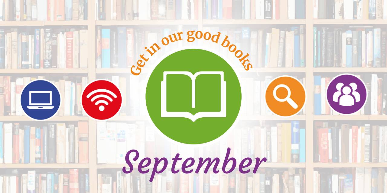 Get in our Good Books September