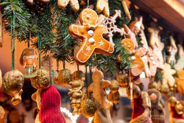 Christmas market decorations
