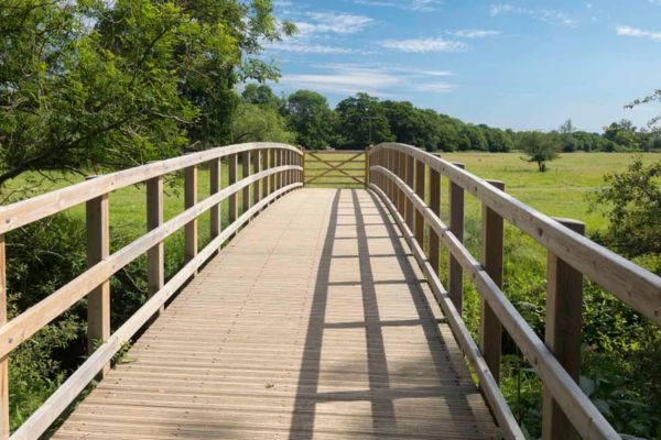 Bridge in walkway East Sussex