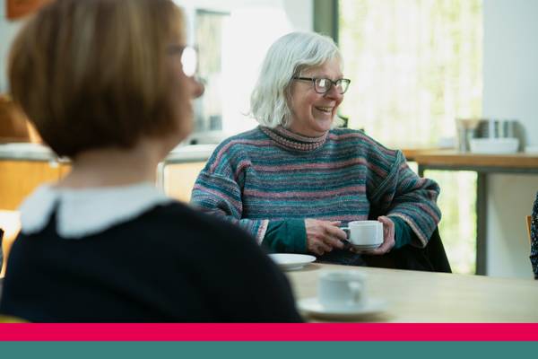 Two friends spending time toegther