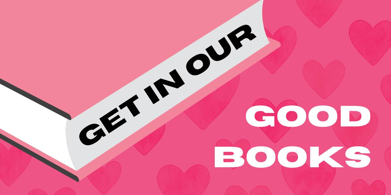 Flirty February is here! Discover our Good Books romance picks…